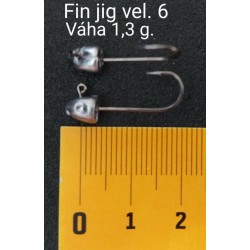 Jigový háček fin jig vel.6...